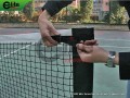 TE1002-Mini Tennis Set,Quick Start Tennis Net,10'x36inch