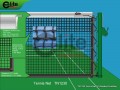 TN1230-Tennis Net,3.0mm Braided Netting,Double