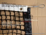 TN2230-Tennis Net,3.0mm Braided Netting,Double