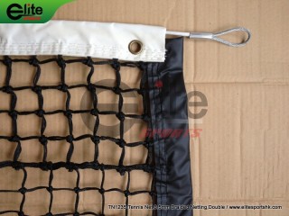TN1230-Tennis Net,3.0mm Braided Netting,Double