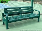 TE2105-Tennis Outdoor Bench,Tennis Courtside Bench,Aluminum,Length 2m